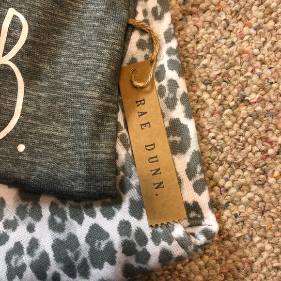 ๐ Rae Dunn Happy DO NOT DISTURB Raglan Top & Jogger Set PJs - Picture 7 of 12